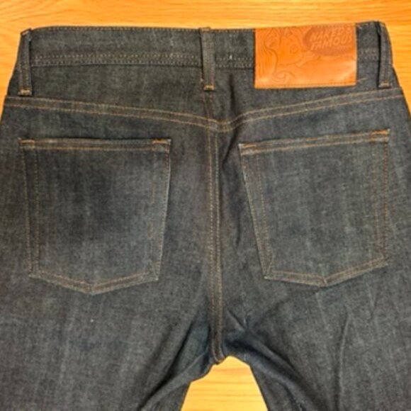 Naked And Famous "Weird Guy" Stretch Selvedge Denim Jeans (Size 29) - Picture 8 of 8